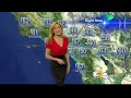 Jackie Johnson, Los Angeles TV Weathercaster on CBS/KCAL. Air date: February 14, 2012, 5pm news show on CBS2.