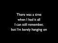 Never Should Have Let You Go - Simple Plan (Lyrics)