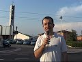 video sulle strisce mancanti nella rotonda davanti a cristo risorto.