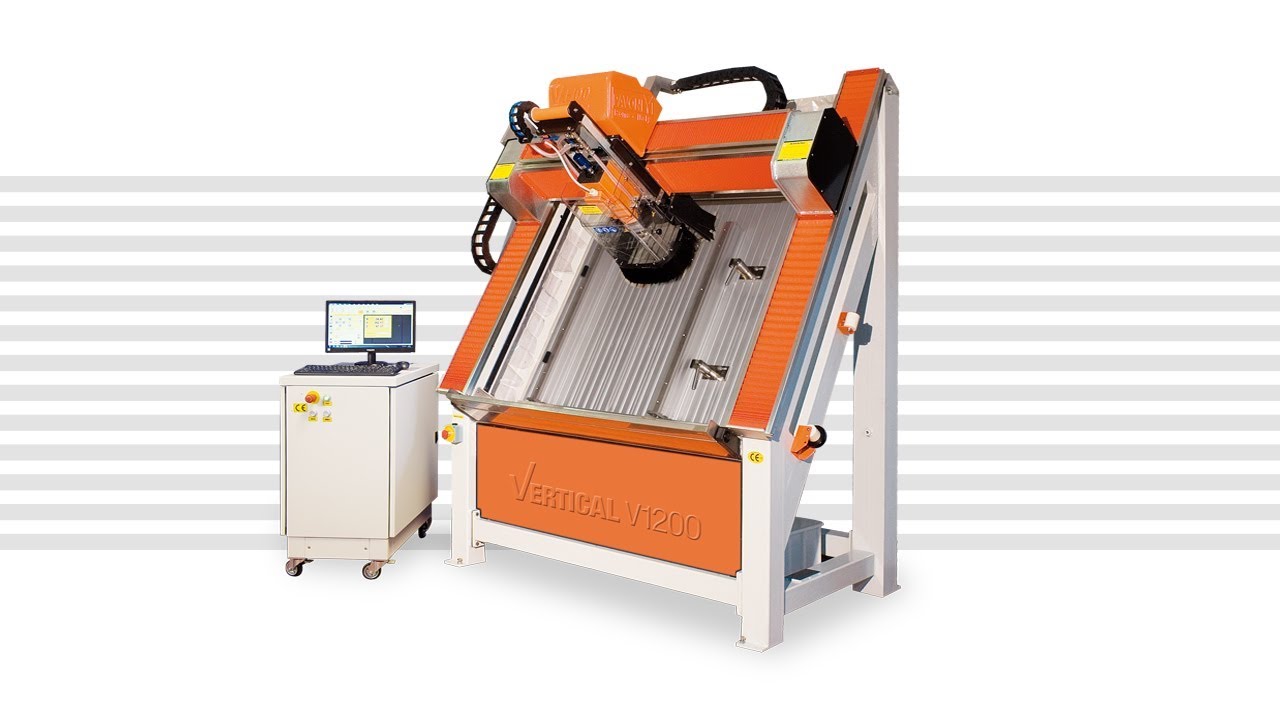 PAVONI "Vertical V1200" at Marmomacc 2015