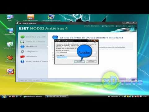 usuario y contraseña de ESET Smart Security 4 y 5 TNod-1.4.2.0-beta4