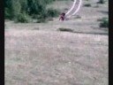 Honda xl 125 r - paar burnouts -