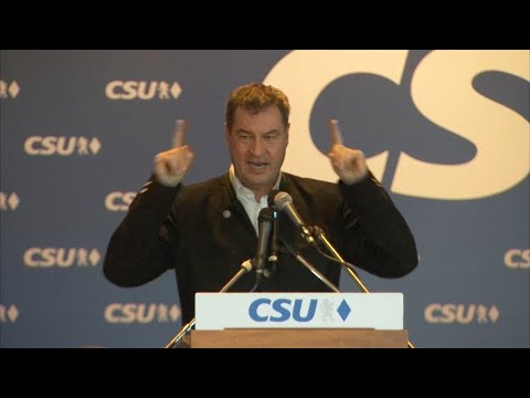 Asylpolitik: Söder plädiert für Grenzschutz und Sachl ...
