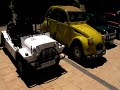 Coches de época en El Portil y Nuevo Portil