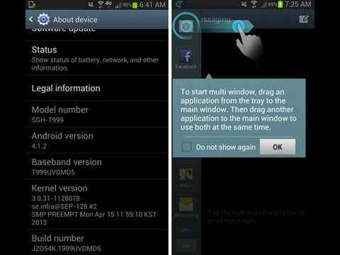 4.1 - T- Mobile Galaxy S3 4.1.2 Update Network! Maker Studios: http://www.makerstudios.com/ RPM Network: http://rpmtalentnetwork.com/ Twitter.com/therealillmoney.