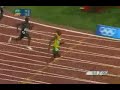 Usain Bolt wins 200m final in Beijing 2008