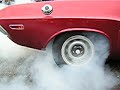 1970 Dodge Challenger Burn Out