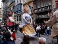 PASACALLES IRUÑEKO ERRALDOIAK GIGANTES PAMPLONA CASCO VIEJO
