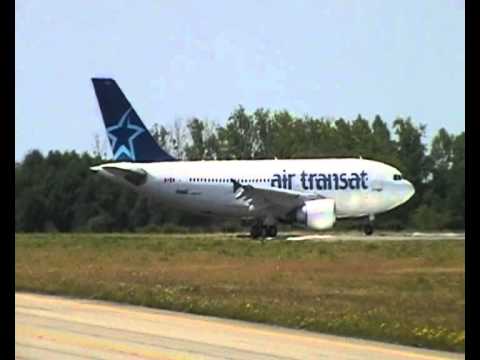 A310 Air Transat take off décollage Nantes Atlantique