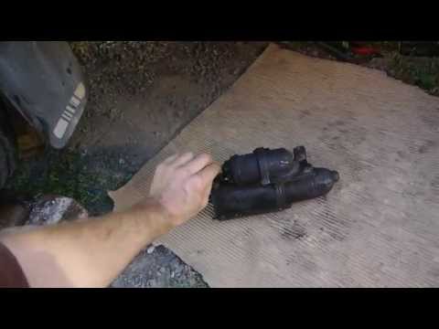 How to take off starter off of chevy s-10 / isuzu hombre HD PT2 (Starter is off)