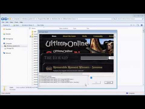 how to patch ultima online
