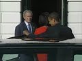 Obama Visits White House For Meeting With Bush Obama Visits White House For Meeting With Bush