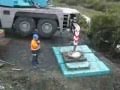 Spectacular Crane accident