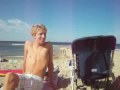 Kevin at the beach in Cape Cod