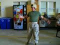 Marine Ninja Kicks Self in Head