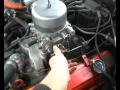 Chevrolet 350 small block engine, running in a `73 el Camino Chevrolet 350 small block engine, running in a `73 el Camino