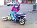 honda biz 125 borrachao