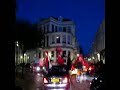 Turkey people in Deventer celebrate their winning the Czech