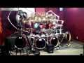 DrumChannel | Terry Bozzio warming up