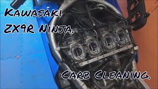 Kawasaki ZX9R Carb Issue (SOLVED)
