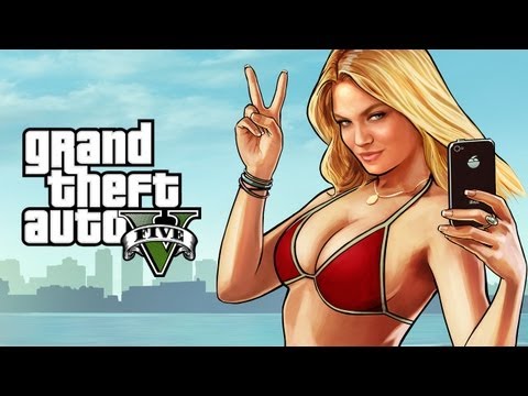 Grand Theft Auto V Gameplay Trailer (New GTA 5 Michael Franklin Trevor Cinematics)