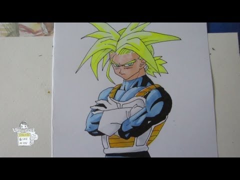 how to draw dragon ball z super saiyan hair