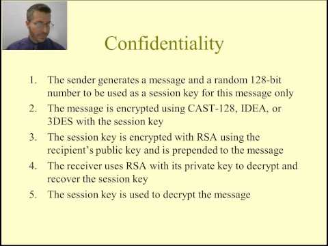 how to provide an email security with pgp