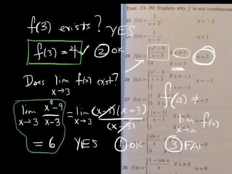 how to prove f(x) is continuous
