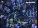 spanish police brutal charge against french supporteres! many injured...