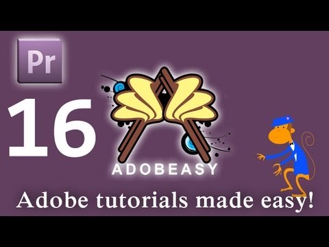 how to control audio in premiere pro