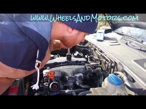 how to change oil on audi