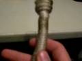 homemade cosh (blackjack/baton)
