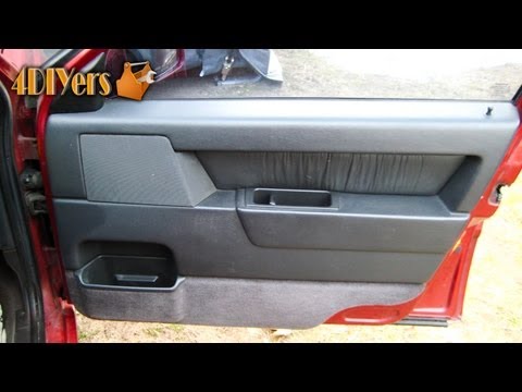 how to remove vw t5 door panel