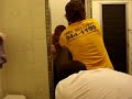 Drunk Kid Gets A Shower