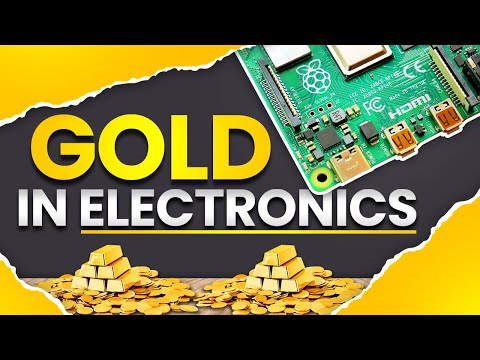 how to recover gold from electronics