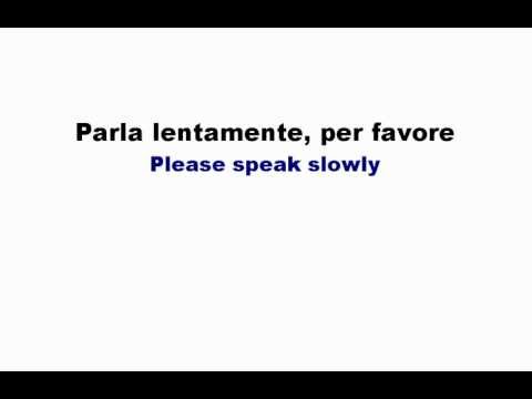 how to learn italian language