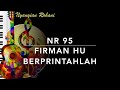 NR 95 Firman Hu, Berprintahlah