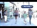 Rihanna And Chris Brown Shopping On Melrose Ave.