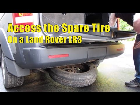 Land Rover LR3 Spare Tire Access