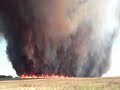 Feldbrand bei Werneuchen-Rudolfsh�he, Wegendorf und Wesendahl