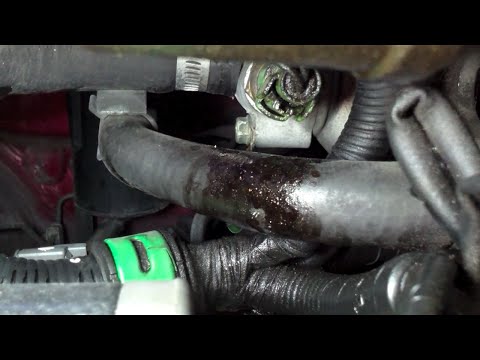 DIY How to replace heater core hose 1993 Honda Accord