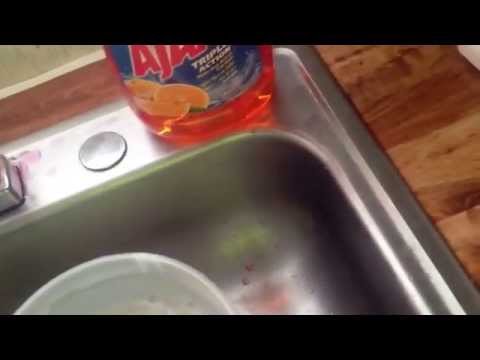 how to get tie dye off skin