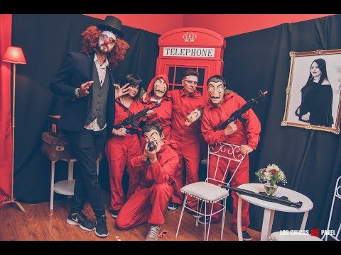 Los Chicos de Papel comienzo de show!