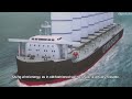 Next generation cargo ship with 50m high sails uses 30% less fuel #DigInfo
