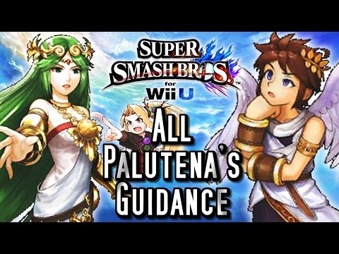 Super Smash Bros Wii U ALL PALUTENA GUIDANCE Conversations (HD) Easter Eggs