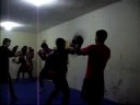 Treino de Muay Thai com professor Manel