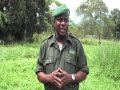 Godfroid Wambale introduces his work in Virunga