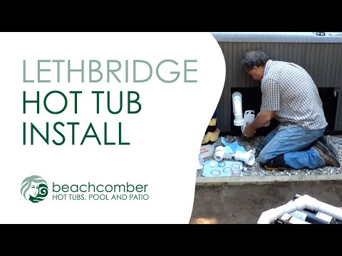 how to drain beachcomber hot tub