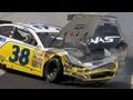 NASCAR Ryan Newman and David Gilliland Fight ...