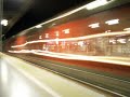 Trainstation at night